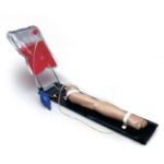 Brazo de entrenamiento S405 para práctica de inyecciones y administración de medicamentos en paciente pediátrico de 5 años