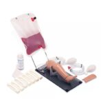Simulador neonatal S409 para práctica de reanimación, cuidados y procedimientos en recién nacidos.