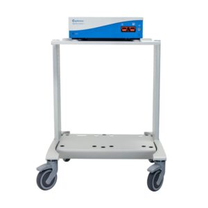 Equipo de EMG MagPro Compact para neurociencias, utilizado para electromiografía y evaluación de la actividad muscular en pacientes neurológicos.