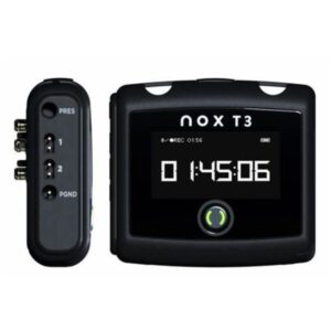 Nox T3 equipo portátil de monitorización respiratoria y estudios de sueño para evaluación clínica y domiciliaria de pacientes.