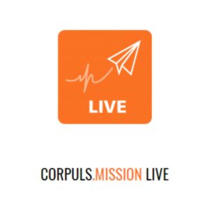 Corpuls.mission LIVE para emergencias, transmitiendo datos de pacientes en tiempo real desde unidades de emergencia y UCI móvil.