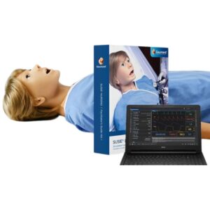 Simulador SLE SUSIE® S1001 para práctica de cuidados de enfermería, procedimientos clínicos básicos y manejo de emergencias.