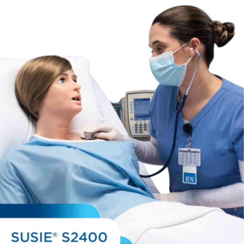 Simulador integral de atención al paciente SUSIE® S2400