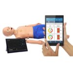 Simulador Code Blue III Pediátrico S300.105.250 para RCP y soporte vital avanzado en pacientes pediátricos.