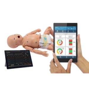 Simulador Code Blue® III Neonatal S300.110.250 para RCP y soporte vital avanzado en recién nacidos.