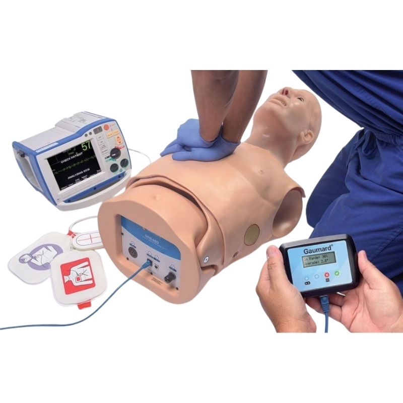 Torso de entrenador de habilidades de RCP+D para adultos S315.500