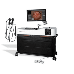 Simulador ENDO GI Mentor para práctica de endoscopia gastrointestinal, colonoscopia y procedimientos mínimamente invasivos.