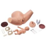 Pelvis Super OB SUSIE® S500.300 para práctica de parto, maniobras obstétricas y manejo de complicaciones durante el trabajo de parto.