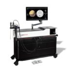 Simulador ENDO URO Mentor para práctica de procedimientos endoscópicos urológicos y mínimamente invasivos.