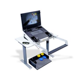 Simulador Flex VR para entrenamiento en procedimientos quirúrgicos flexibles y endoscópicos con realidad virtual.