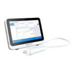 FeNO BA200 UBreath dispositivo para análisis de óxido nítrico espirado (FeNO) y diagnóstico respiratorio en pacientes.