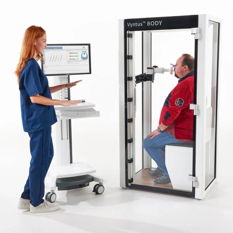 Pletismógrafo vyntus body