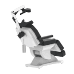 Flow Arm para TMS, soporte articulado para colocación precisa de bobinas durante procedimientos de estimulación magnética transcraneal.