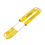 Camilla de pala 65EXL para emergencias, facilitando el traslado seguro de pacientes en ambulancias y situaciones críticas.