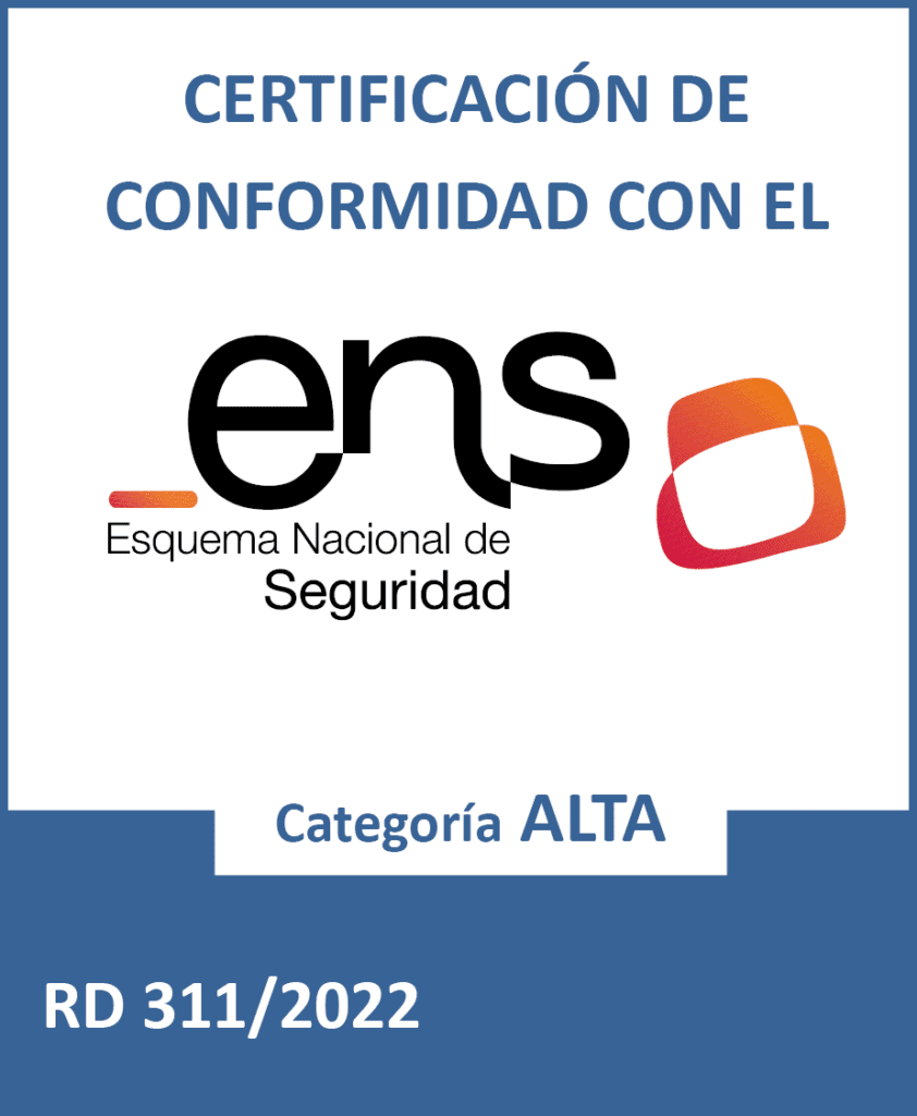 Distintivo de certificación de alta calidad Hospital Hispania